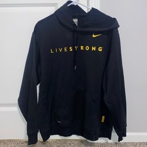 Nike live strong hoodie